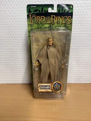 Marvel Toy Biz New Line Cinema LOTR Fellowship Council Legolas Action Figure New