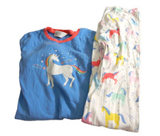 Mini Boden Girls 13 Pajamas Unicorn Shooting Star Snug Fit Cotton Long Sleeve
