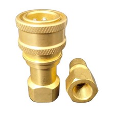 1 Set 1/4" Quick Disconnect Coupler Valve Up to 160  DIY for Water Pump
