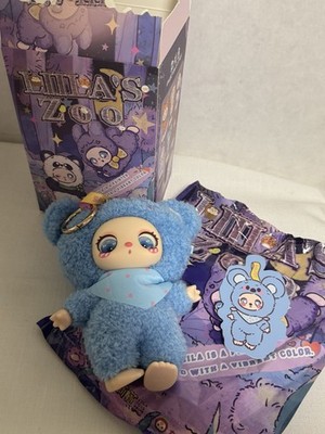 Baby Three Liila s Zoo Plush Pendant   Blue Koala New Opened Confirmed