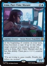 Irma, Part-Time Mutant Light Play, English Magic the Gathering MTG Teenage Mutan