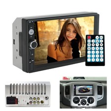 7'' 2 DIN HD Car MP5 Player CarPlay Touch Screen Bluetooth Stereo Radio FM/AUX