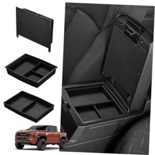 3PCS Center Console Organizer for 2024 2025 2026 Toyota Tacoma Armrest Hidden