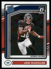2024 Donruss Optic #243 Jase McClellan Atlanta Falcons Rookie