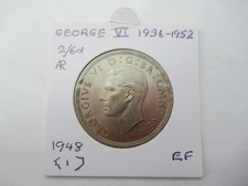 1948 George VI Half Crown Nice Collectable Condition 2/6