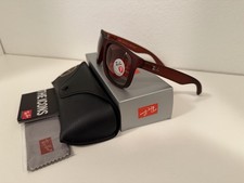 Ray-Ban Justin RB4165 Polarized Sunglasses 55mm Matte Brown