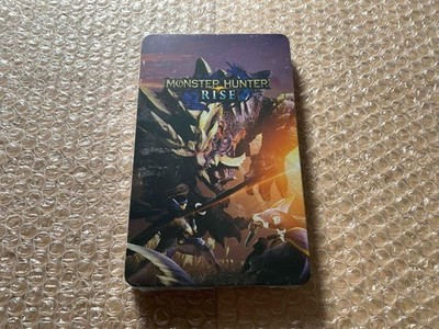 Monster Hunter Rise (Switch) - BRAND NEW / SEALED / STEELBOOK ONLY / NO GAME