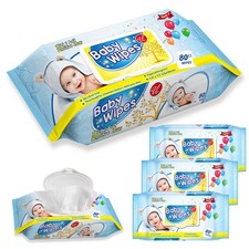 320 Ct Sensitive Baby Wipes Gentle Moisturizing Aloe Wet Cloths Hypoallergenic