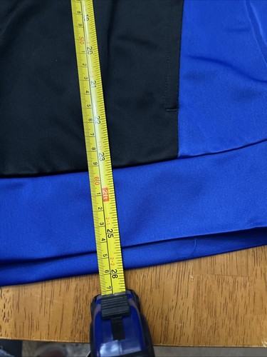 Adidas Jugend Trainingsjacke Größe Large 14/16 blau schwarz AP5572 - Bild 10 von 10