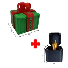 The Annoying Present with Middle Finger in A Box Gift Box with Screws Prank AN