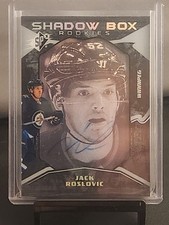 2017-18 Upper Deck SPx Hockey Jack Roslovic Shadow Box Rookies Auto 79/148 RC 