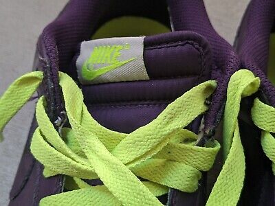 Nike Dunk Low CL Joker Purple Men 9.5 Neon Green Leather Nike Dunk Low CL Joker Purple Men 9.5 Neon Green Leather