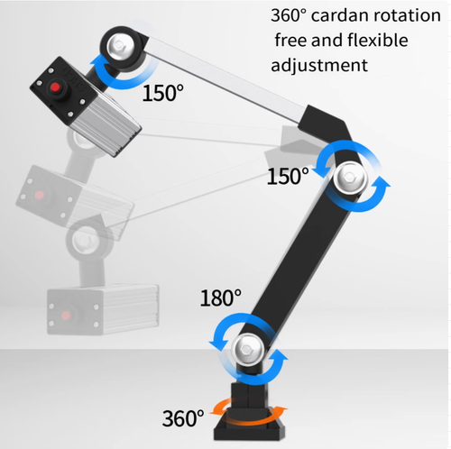 24W LED Licht Schwenkarm Fräsmaschine CNC Tisch Arbeitsbeleuchtung 24-36V/220V -A - Bild 6 von 10