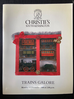 Christie's South Kensington Catalogue Trains Galore 19th December 1988 087G