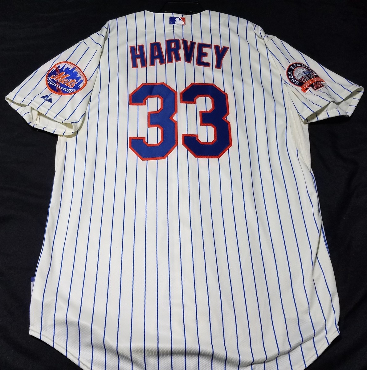 Authentic Majestic, SIZE 56 3XL NEW YORK METS MATT HARVEY, COOL BASE Jersey