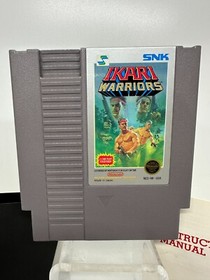 1987 Nintendo NES SNK Ikari Warriors With The Manual Inv-0747