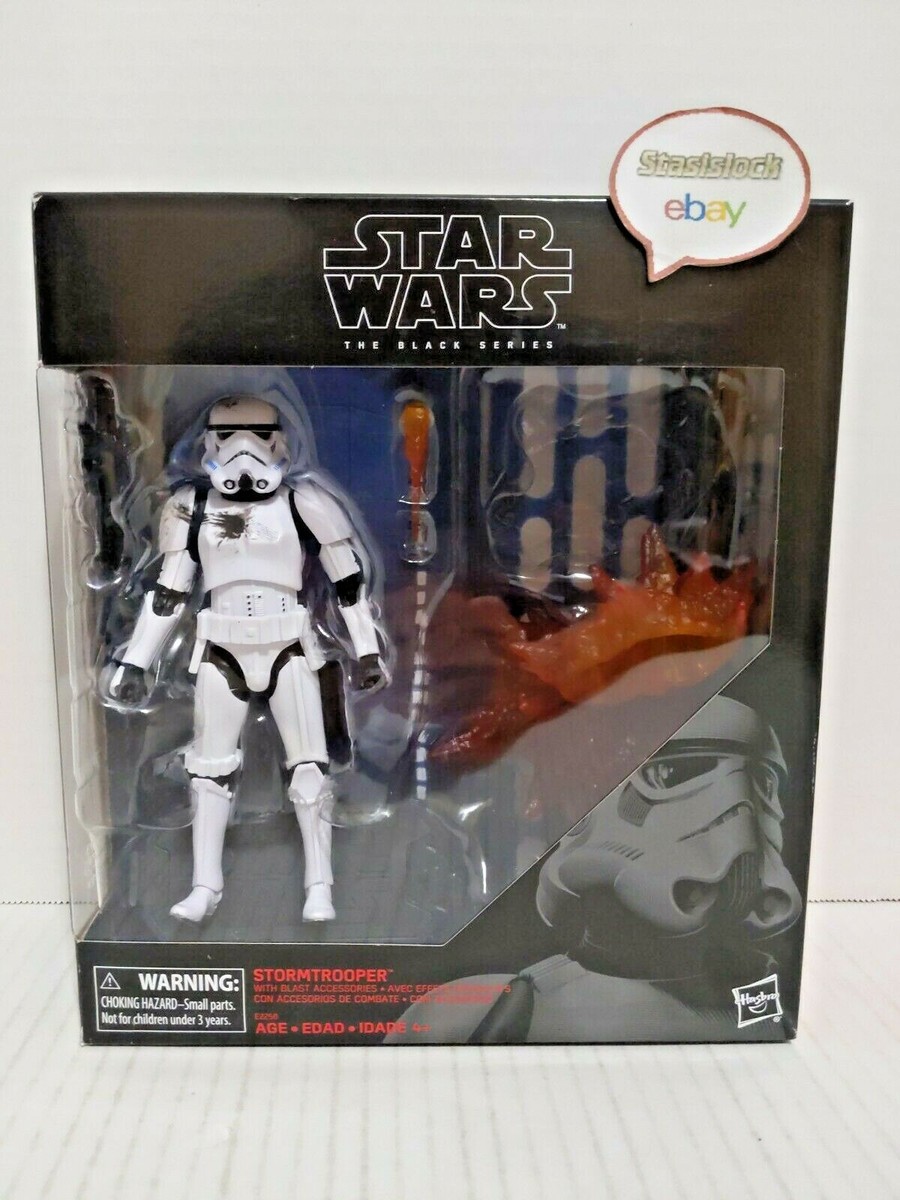 Star Wars The Black Series Stormstrooper with Blast Accessories | eBay