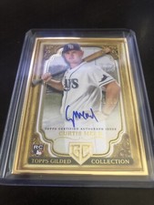 2024 Topps Chrome Gilded Curtis Mead RC Gold Frame /50