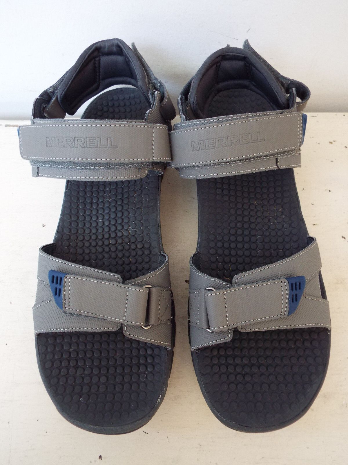 Sandali uomo Merrell Cedrus convertibili grigio antracite taglia 10