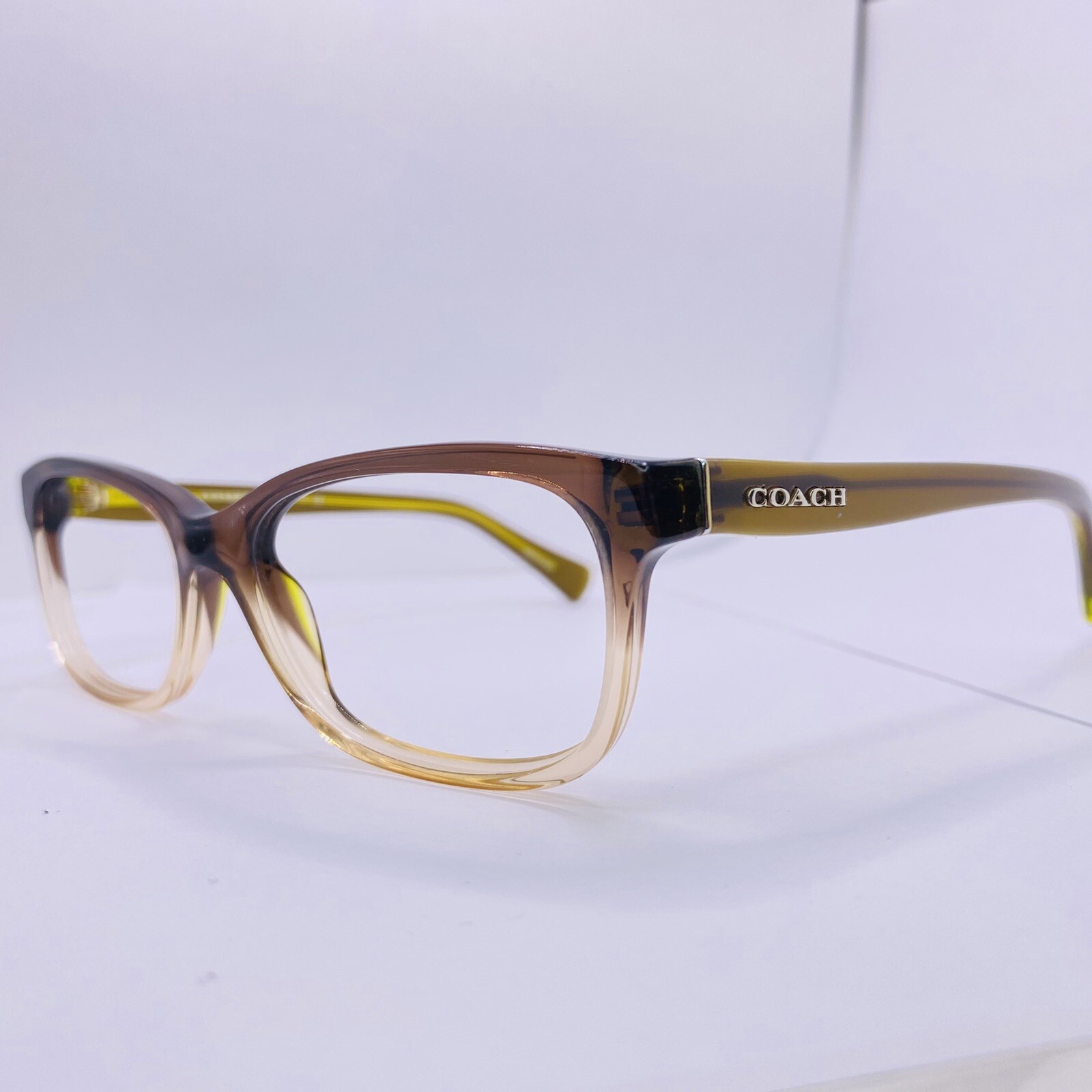 Coach Eyeglasses Sunglasses HC 6069 5400 Olive Brown Gradient 51 [] 16 135 MM thumbnail 5