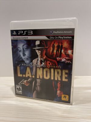 L.A. NOIRE: The Complete Edition (Sony PlayStation 3, 2011) PS3 Game And Case