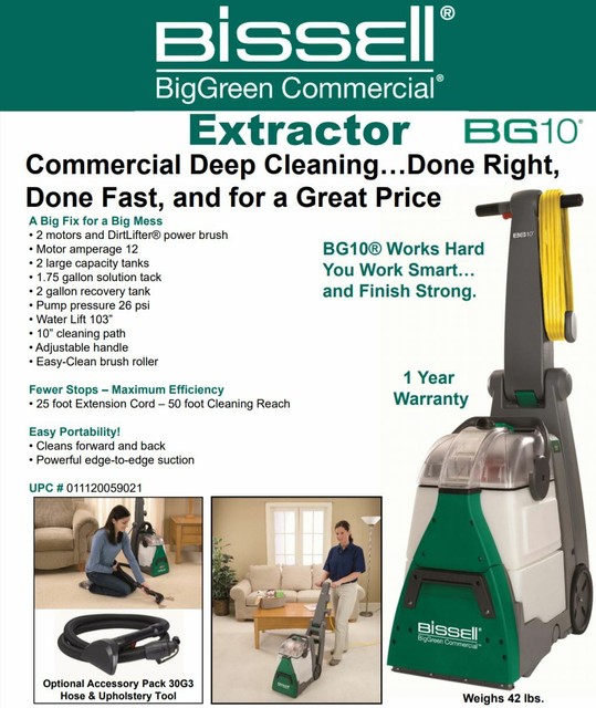 bissell 10n2 big green machine