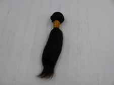 WOMENS 10" DARK BROWN WAVY HAIR EXTENSION BUNDLE