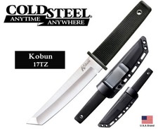 Cold Steel 5.5" Fixed Blade Knife Kobun AUS 8A Stainless Secure-Ex Sheath 17T