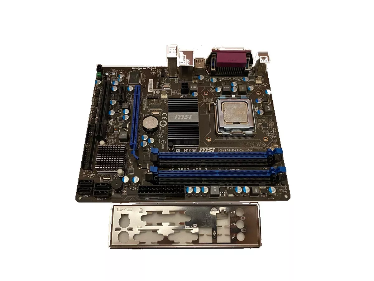 Socket 775 shop motherboard ddr3