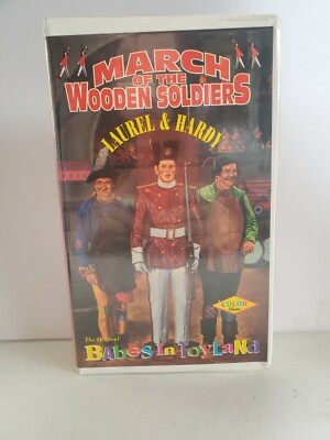 March of the Wooden Soldiers: Laurel & Hardy (VHS,1991 GoodTimes Video) Color