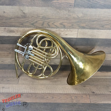 FOR PARTS OR REPAIR-CONN French Horn w/case