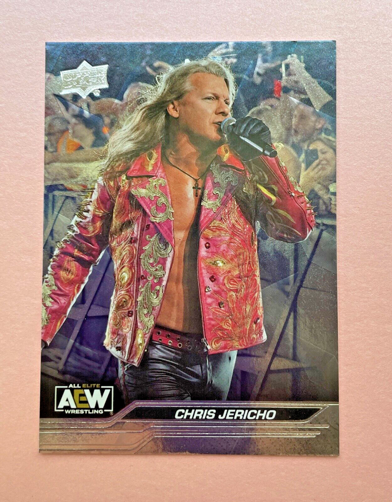 2024 Upper Deck AEW Wrestling Chris Jericho Diamond Plate #5