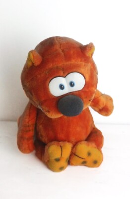 Vintage Heathcliff orange Katze Plüsch 7 Zoll Applause Tabby Kitty 1982 Cartoon Spielzeug