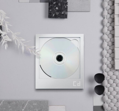 KM5 Instant Disk Audio CD Player CP-1 Silver Audio-Bluetooth 5.0