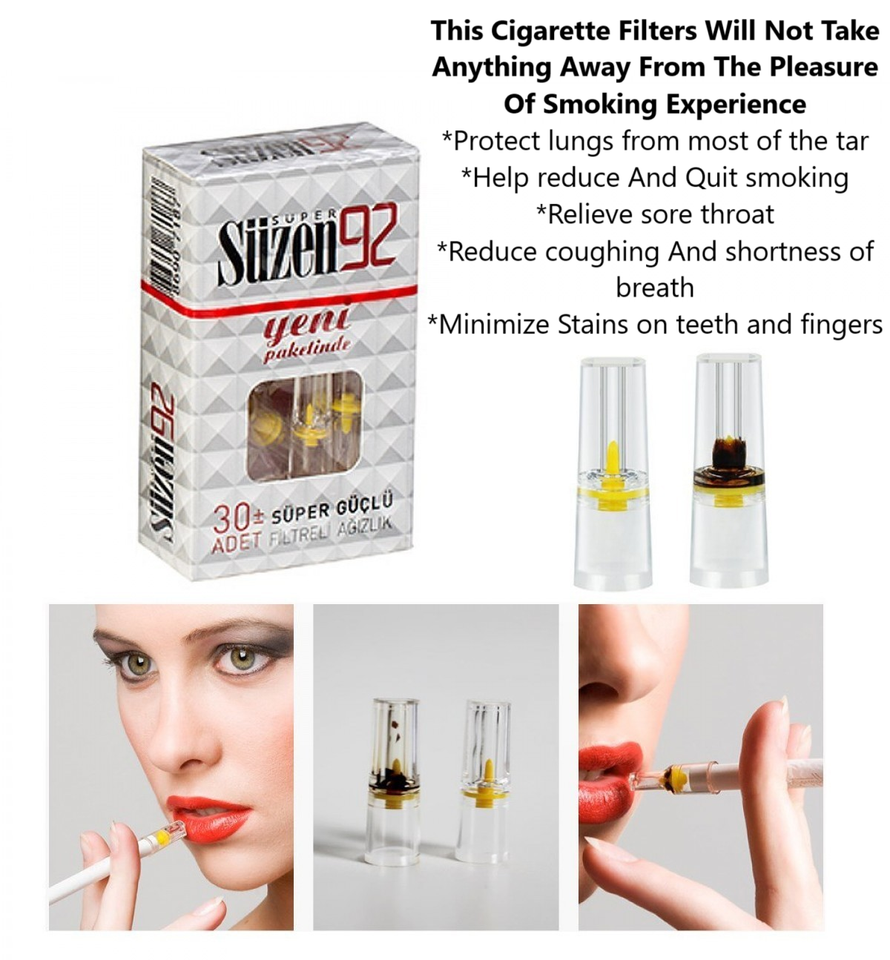 Cigarette Filters Stops Nicotine & Tar 720 Filters Tar & Nicotine
