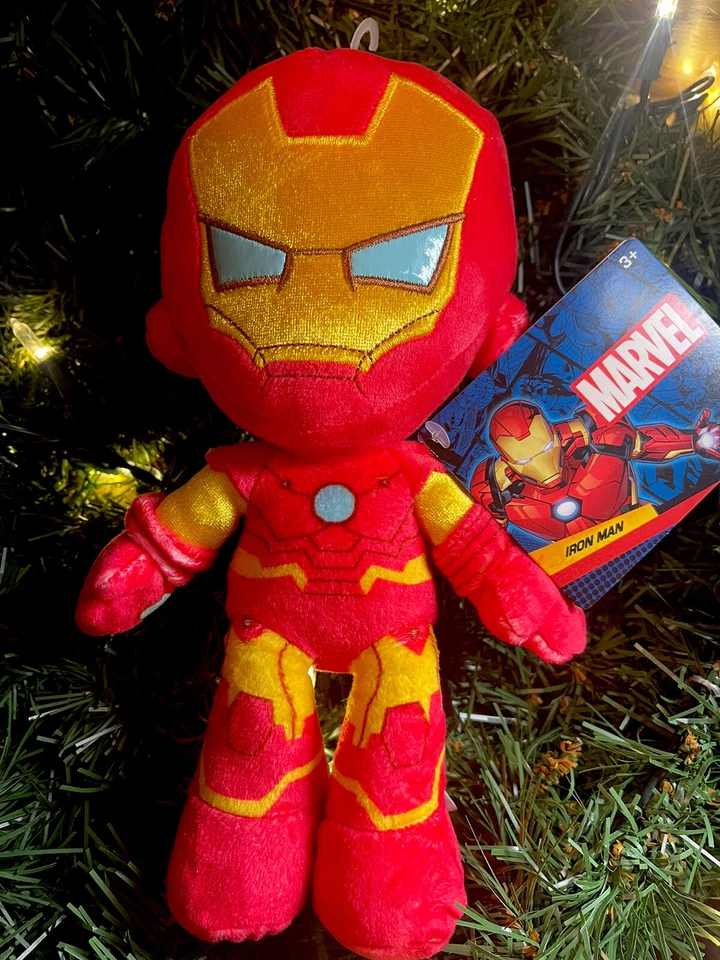 (1) Nuevo Marvel Iron Man 10” Peluche Vengadores Superhéroe Ironman Muñeca Juguete Foto 2 de 2