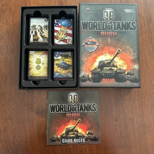 WORLD OF TANKS RUSH Strategie Karten Brettspiel