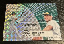 2021 Panini Mosaic Matt Olson Big Fly Mosaic Prizm
