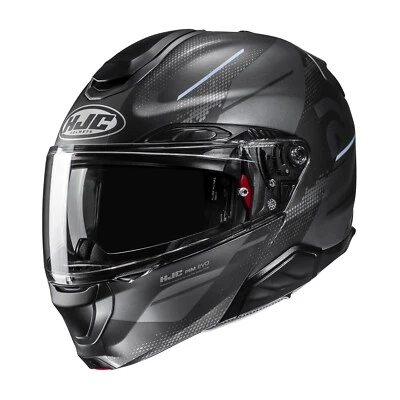 HJC Rpha 91 Blat MC-5SF Klapp-Helm schwarz mit Sonnenblende 58/59-L - Bild 1 von 4