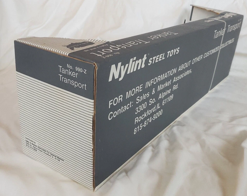 Nylint Woods Power Equipment 18 Wheeler Semi Truck Tanker Transport - Image 4 of 4