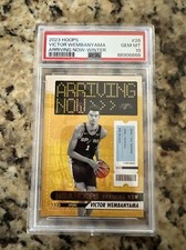 2023 NBA Hoops Arriving Now Winter Victor Wembanyama #26 PSA 10 GEM MT RC H8