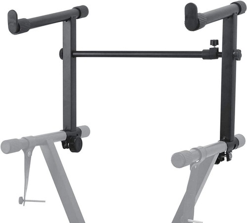 Adattatore prolunga supporto tastiera 5 core 2 livelli larghezza regolabile 2° livello stile X - Foto 2 di 17
