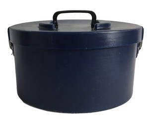 plastic hat box
