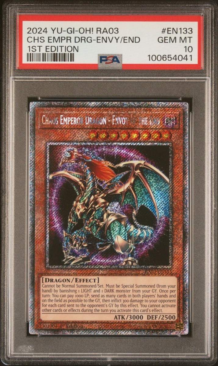 Chaos Emperor Dragon-Envoy of the End (Platinum Secret Rare) RA03