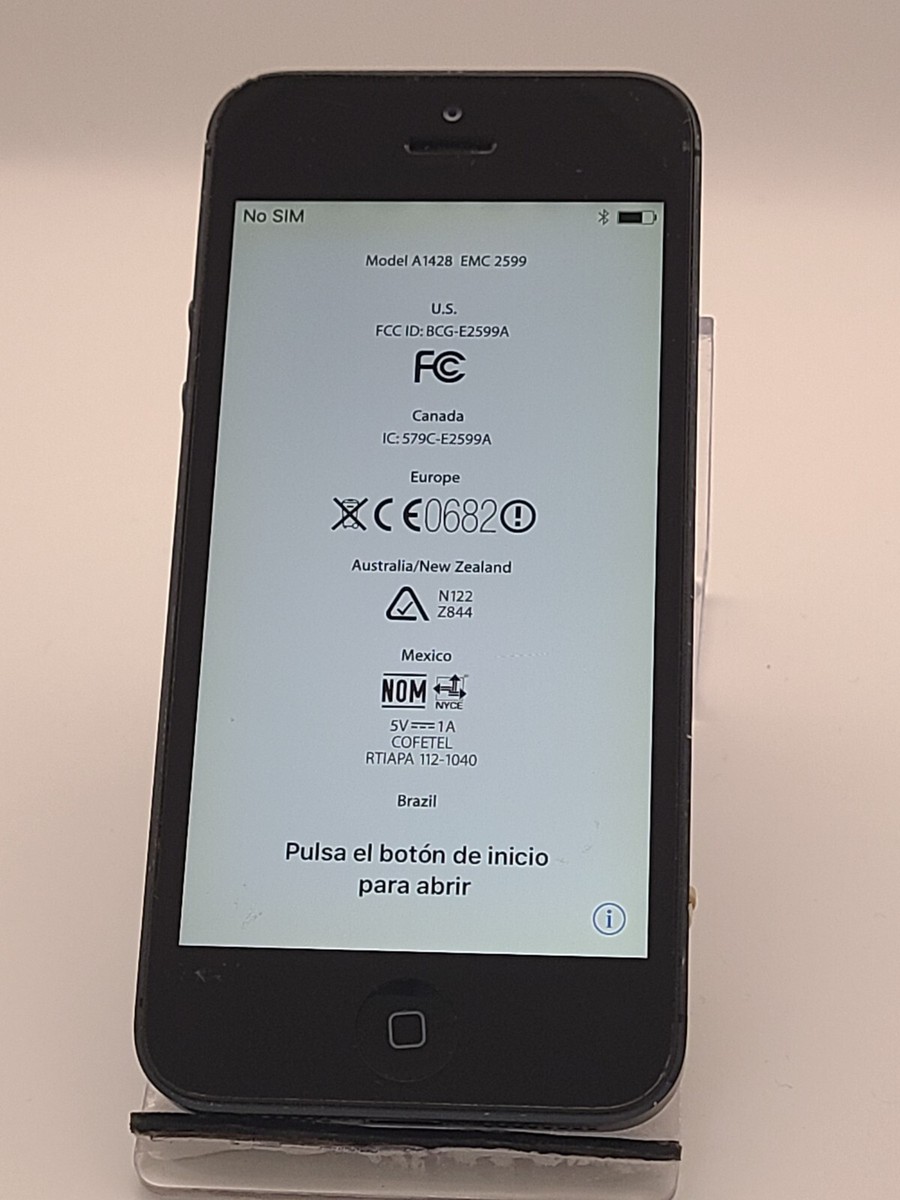 Apple iPhone 5 - 16 GB - Black & Slate (AT&T) for sale