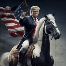 20oz Skinny Tumbler Sublimation Transfer Trump USA Ready To Press