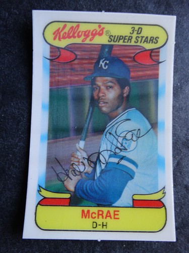 1978 Kellogg's 3-D Baseball Cards Complete Your Set You U Pick From List 1-57 - 第 42/121 張圖片
