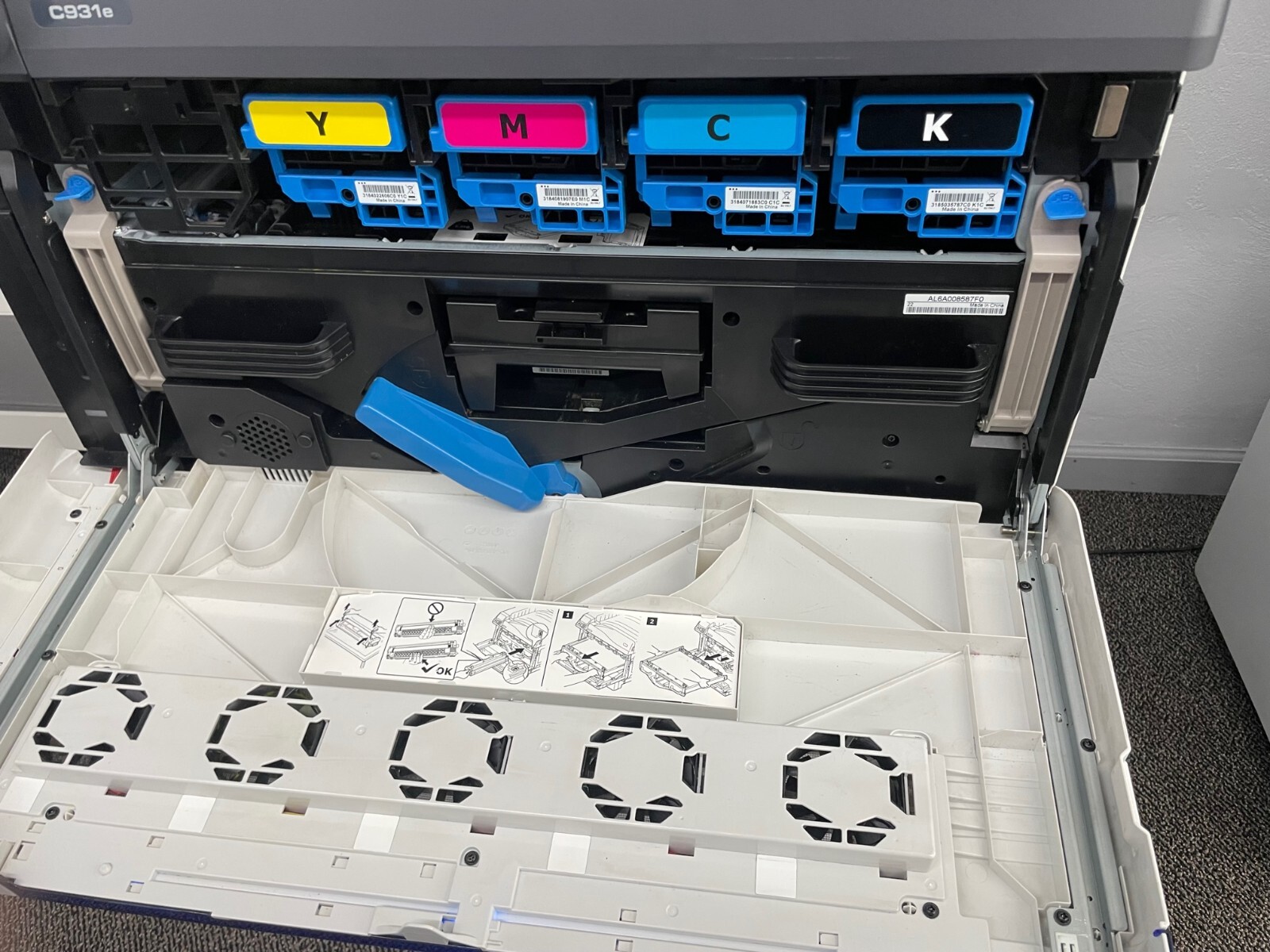 OKI C931e Full Color Envelope Printer with BRAND NEW Unboxed Feeder