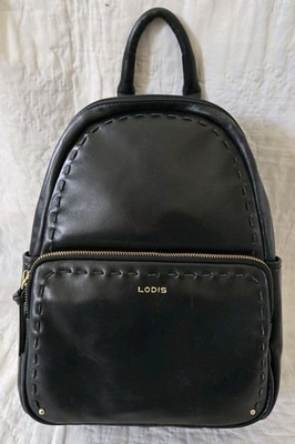 LODIS Everly Backpack Bag Purse BLACK Leather NWT NEW | eBay display picture 1