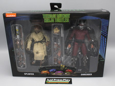NECA Teenage Mutant Ninja Turtles Movie Splinter Shredder 2-Pack Figures New